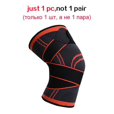 1Pcs Unisex Sports Knee Pads Compression Joint Relief